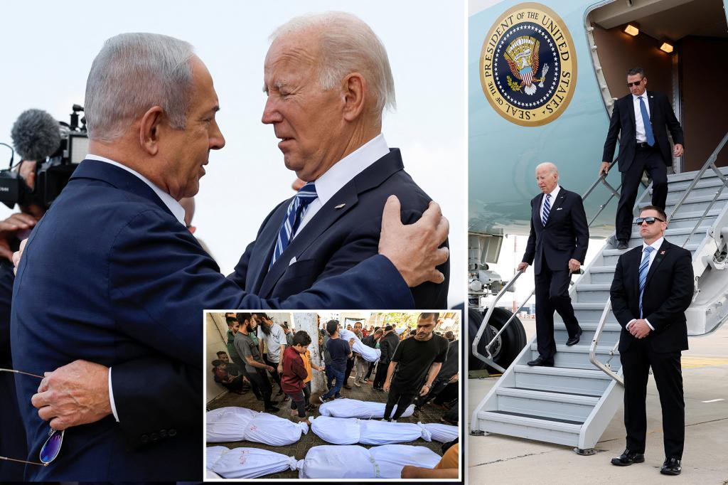 President Biden tells Israel âother teamâ appears to be behind deadly hospital explosion